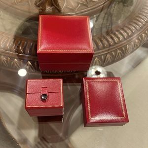 Cartier Boxes Set of 3